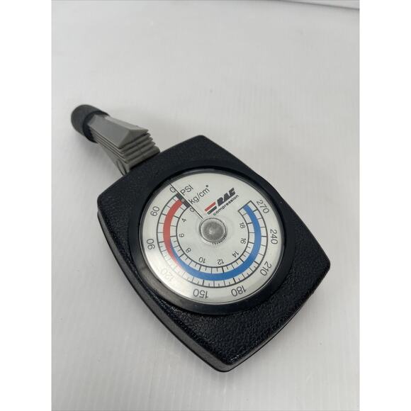 Vintage RAC Rotating Dial Engine Compression Tester Model 1535 - Picture 7 of 8